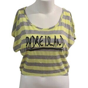 [Cristinalove] Padre Island Crop Top - Size L